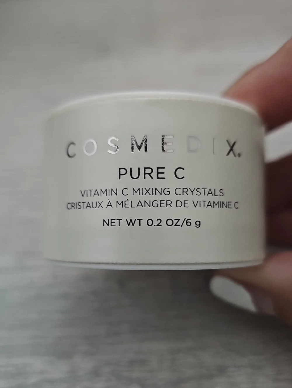 Cosmedix Pure C Vitamin C Mixing Crystals Serum Booster 0.2 oz NWT
